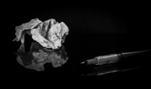 crumpled resume