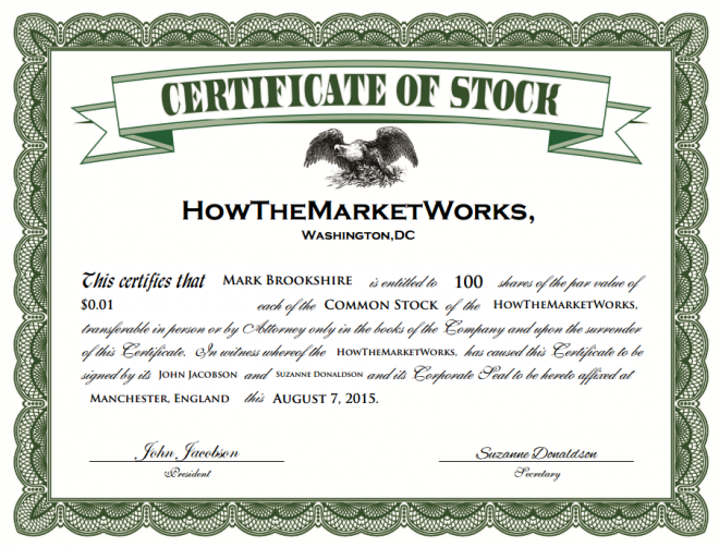 what is a stock